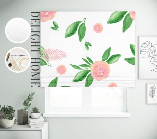 

Римская штора с фотопечатью 15-094 система Light I&H Блекаут Нова 250*170 см