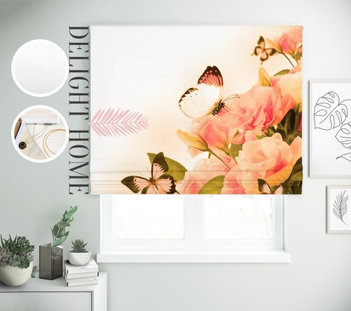 

Римская штора с фотопечатью 18-085 система Light I&H Блекаут Нова 270*170 см