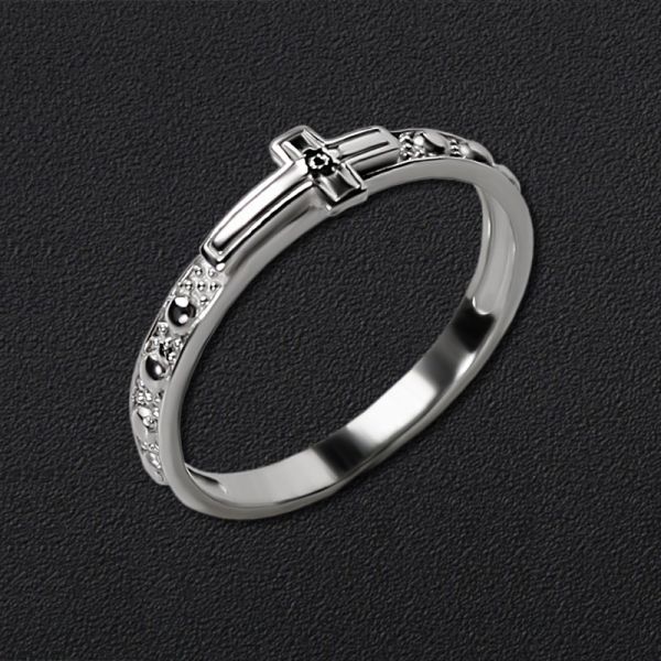 

Серебряное кольцо "Вервица" 1191-18