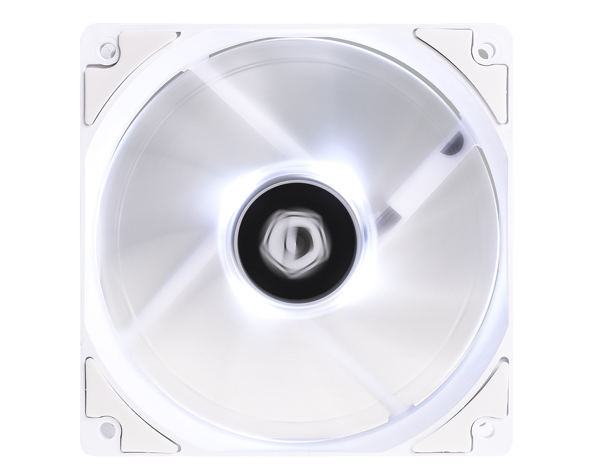 

Вентилятор ID-Cooling XF-12025-SW, 120x120x25мм, белый, 4-pin PWM