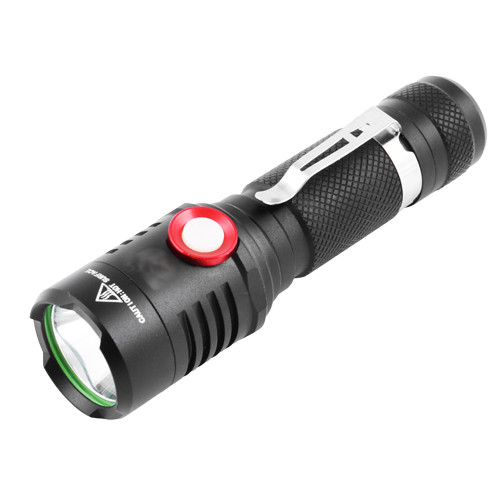 

Фонарь Small Sun 729 XML-L2 ЗУ micro USB 1х18650 зажим Box