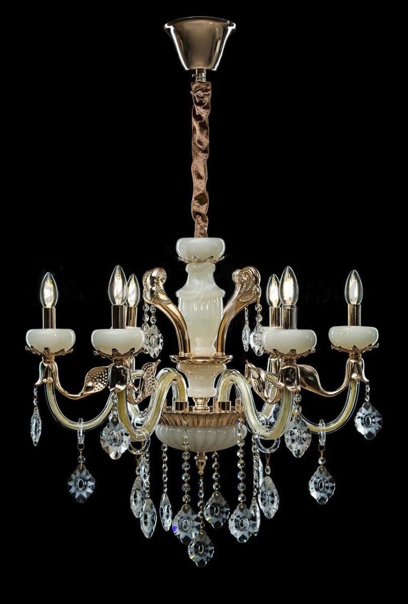 

Люстра свеча L77091/6 (FGD) Handmade (YE-L77091/6-FGD)