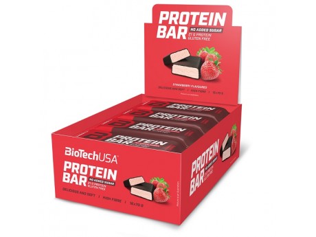 

BIOTECH USA Упаковка батончиков Protein Bar (16 ШТ) Вкус Клубника