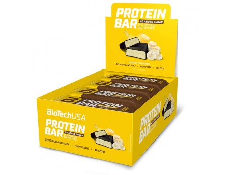 

BIOTECH USA Упаковка батончиков Protein Bar (16 ШТ) Вкус Банан