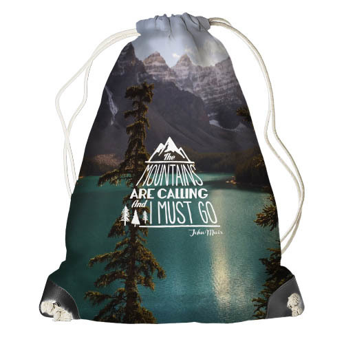 

Рюкзак-мешок Presentville Mountans are calling... 33x45 см