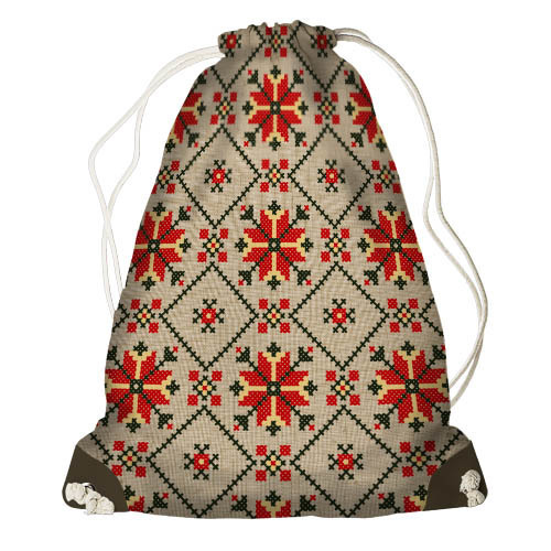 

Рюкзак-мешок Presentville Орнамент цветок 33x45 см
