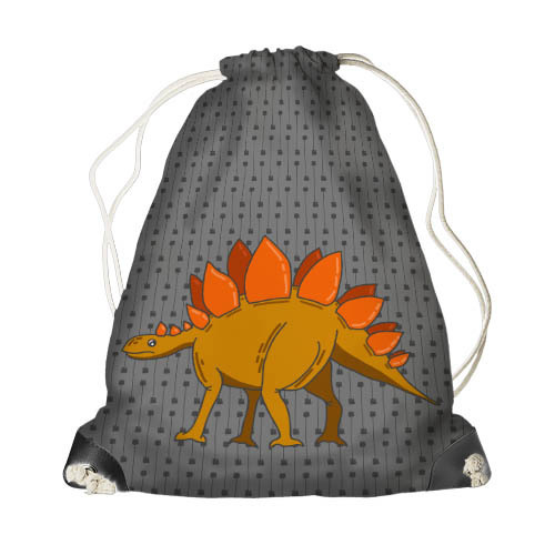 

Рюкзак-мешок MINI Presentville Динозавр рыжий 26x36 см