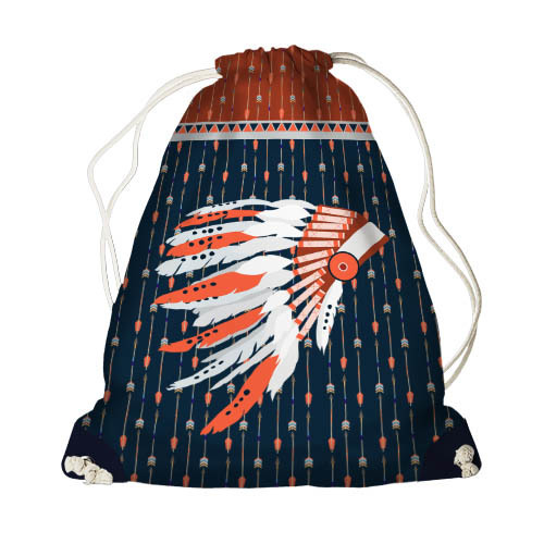 

Рюкзак-мешок MINI Presentville Венец из перьев 26x36 см