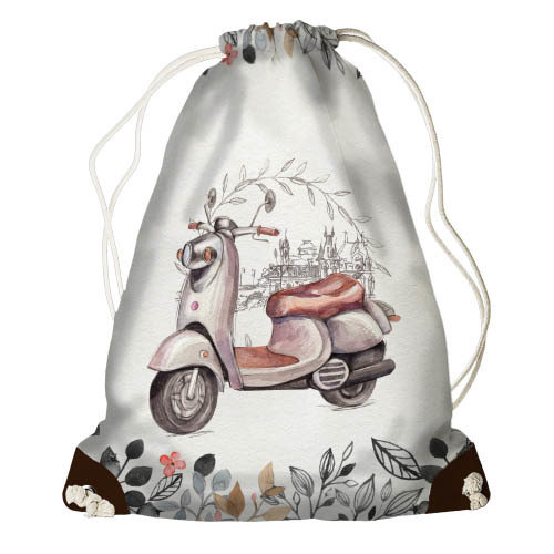 

Рюкзак-мешок Presentville Мопед 33x45 см