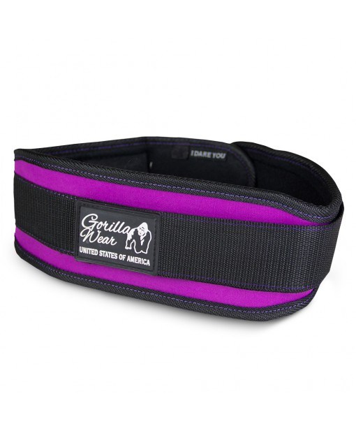 

Пояс Gorilla Wear Women's Lifting Belt S Черно-фиолетовый (9980190701)