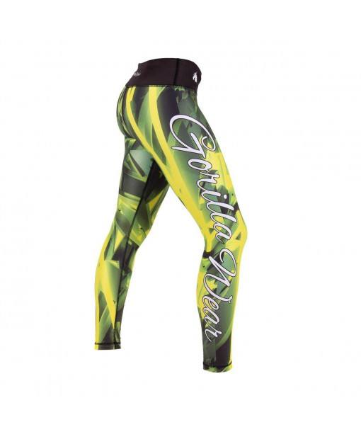 

Леггинсы Gorilla Wear Reno Tights  Желто-Зелено-Черные, Леггинсы Gorilla Wear Reno Tights XS Желто-Зелено-Черные