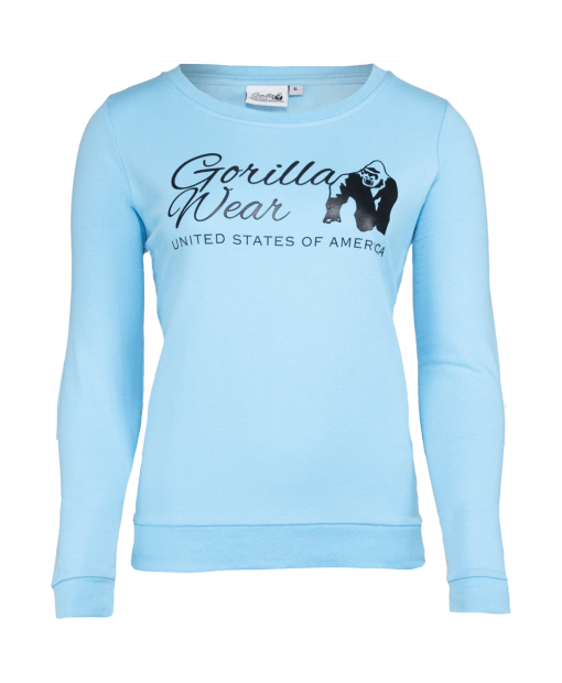 

Свитшот Gorilla Wear Riviera Sweatshirt  Голубой, Свитшот Gorilla Wear Riviera Sweatshirt S Голубой