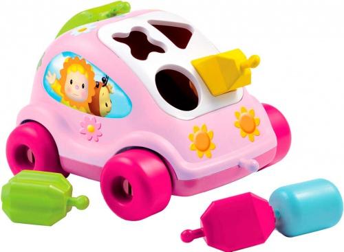 

Сортер-машинка Cotoons ABC, Smoby Toys (розовый)