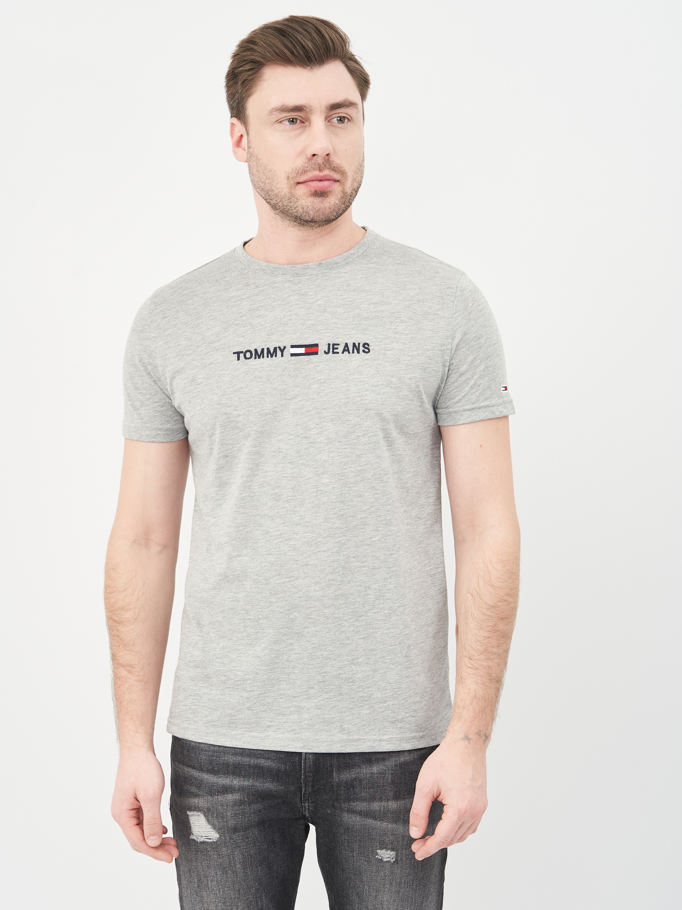 

Футболка Tommy Jeans 10507  (48) Серая, Футболка Tommy Jeans 10507 L (48) Серая