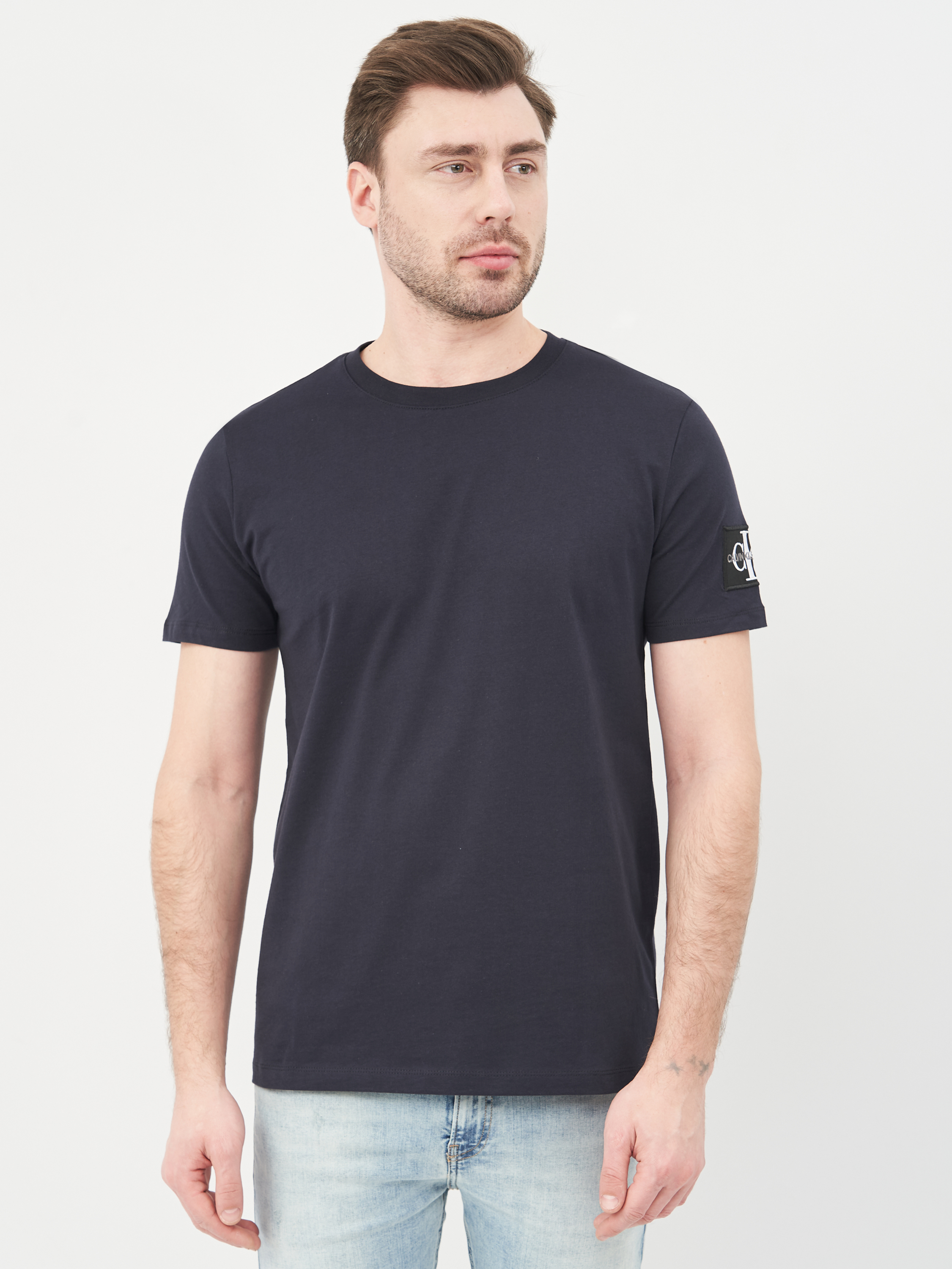 

Футболка Calvin Klein Jeans 10492.4  (52) Темно-синяя, Футболка Calvin Klein Jeans 10492.4 2XL (52) Темно-синяя