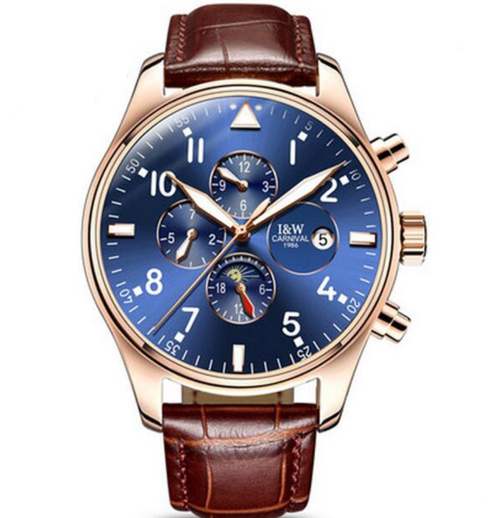 

Чоловічі годинники Carnival Grand Brown