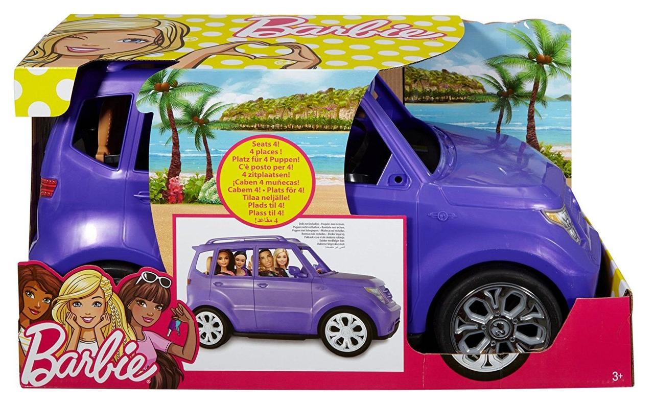 

Автомобиль внедорожник для 4-х куколы Barbie Mattel 33645-BR-1534
