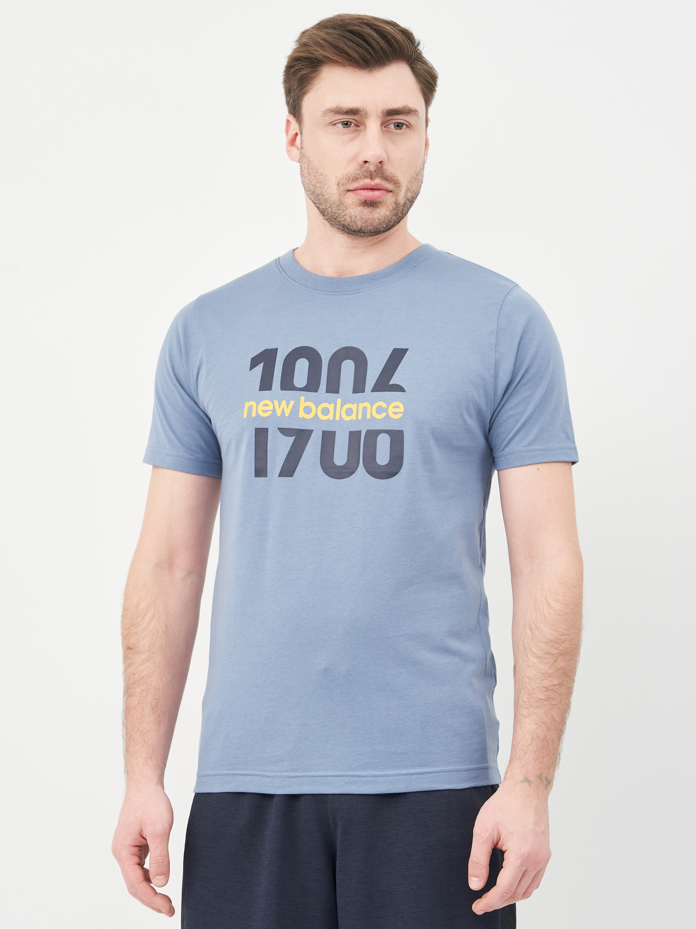 

Футболка New Balance Classic Split 1906 MT11908DPE XXL Темно-синяя