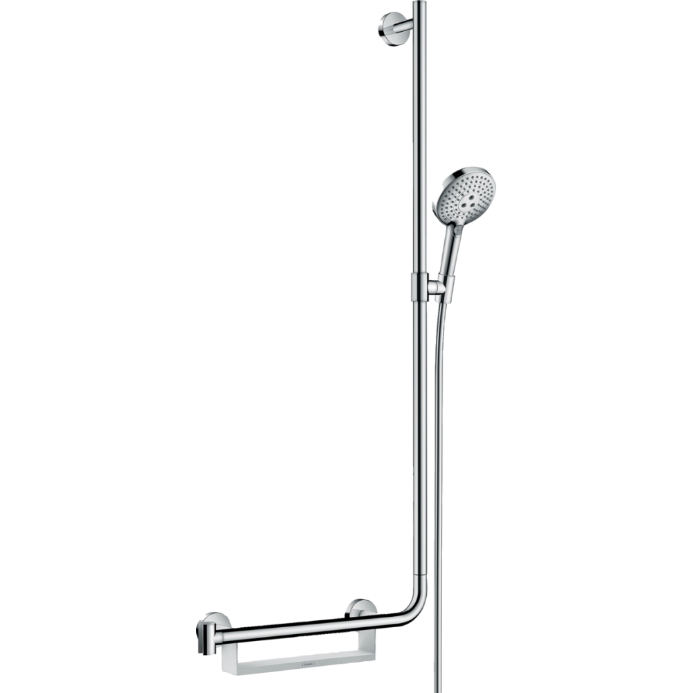 

Unica Comfort Набор для душа Raindance Select S 120 / штанга Unica Comfort 1,10 м расположена справа, хром HANSGROHE 26326000