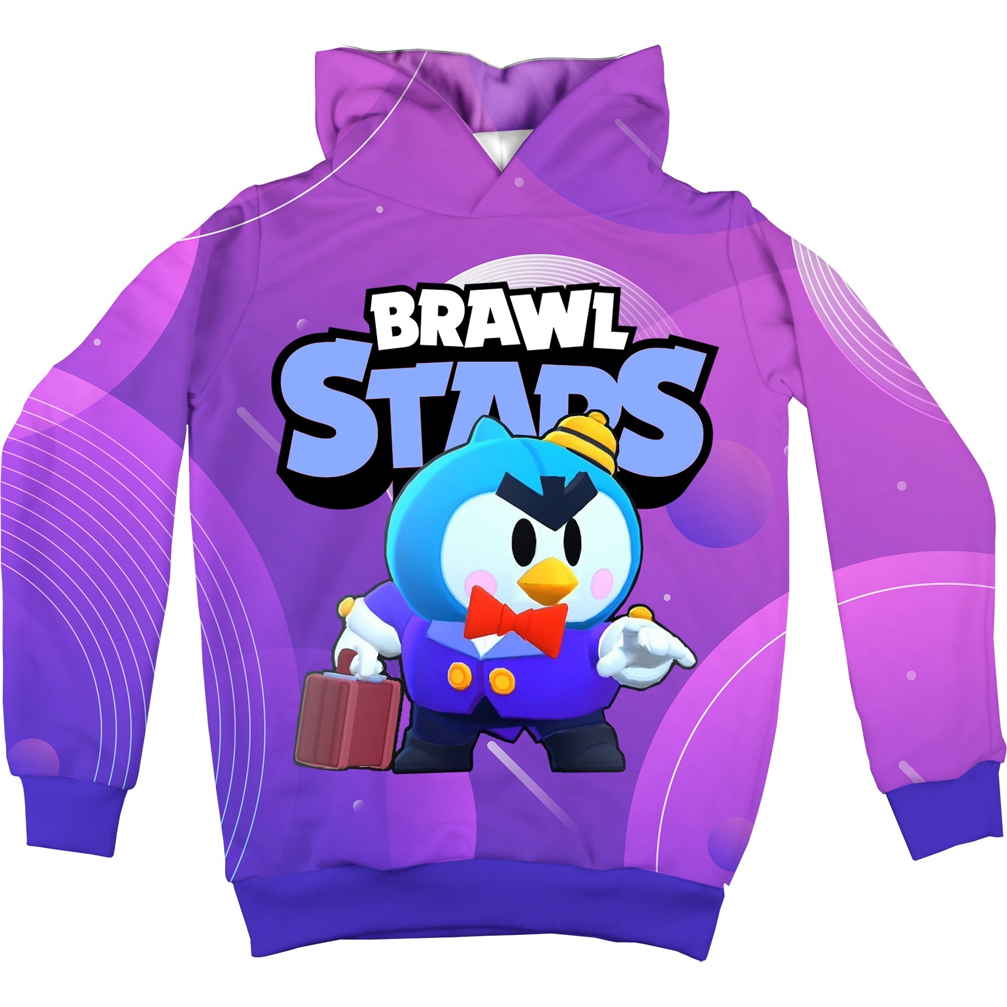 

Худи mr. P - мистер Пи 2 Brawl Stars MyTee Размер XS Рост 92 см Возраст 1-2 года
