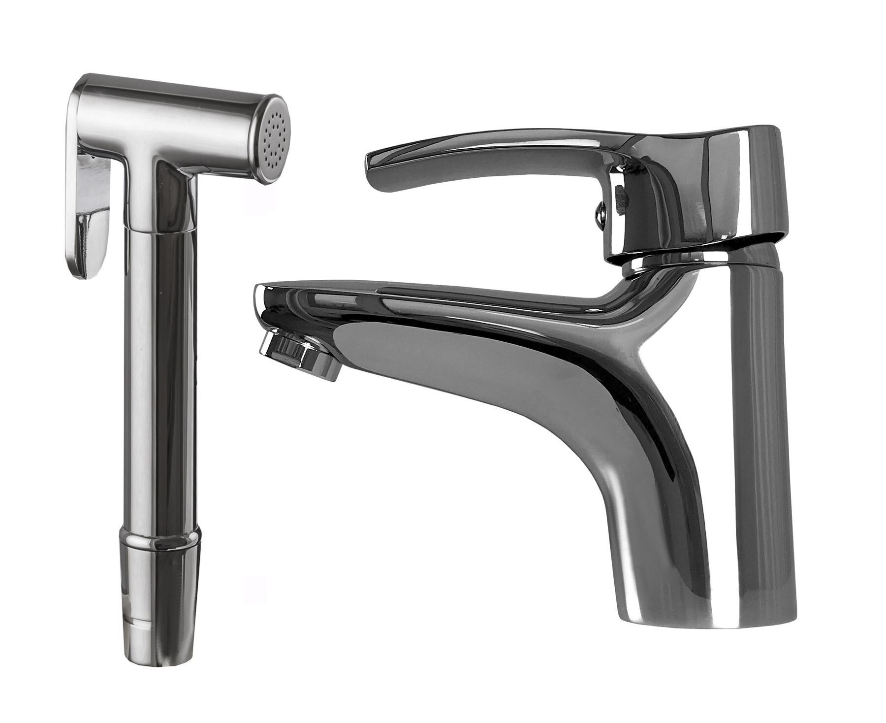 

Cмеситель для раковины Globus Lux Queensland Glqu-222 гигиенический (9422)