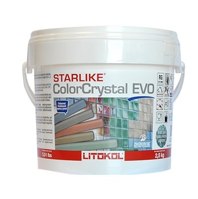 

Затирка эпоксидная Litokol Starlike® Кристалл EVO 830 РОЗОВЫЙ 2,5 кг