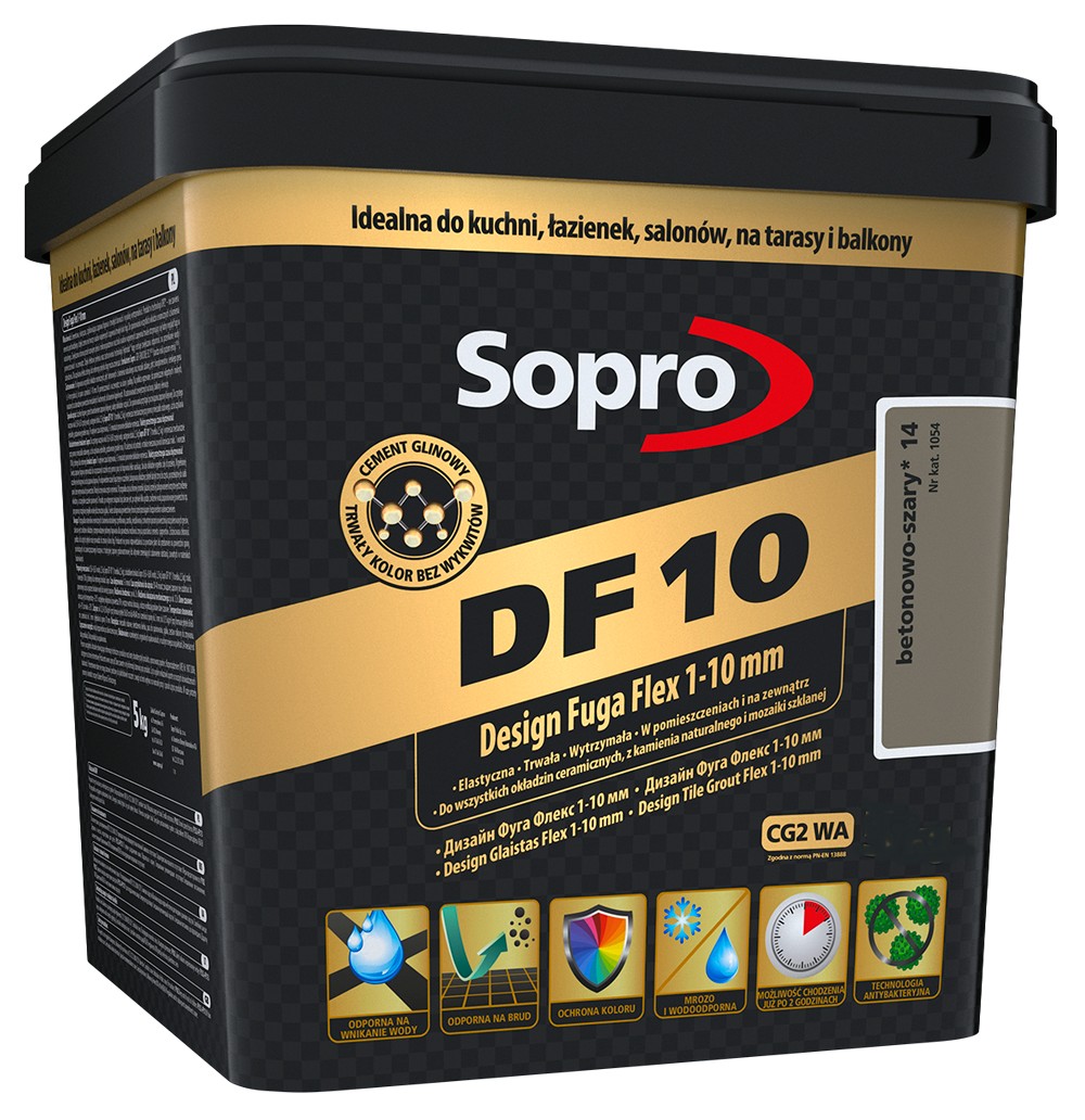 

Затирка для швов Sopro DF 1058 Пергамон (27) 2,5 кг