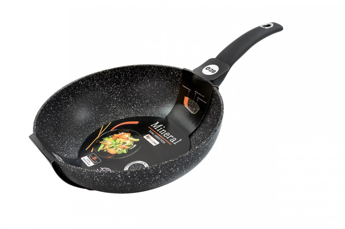 

Сковорода Vitrinor Mineral Wok 28 см VR-1224281 182066