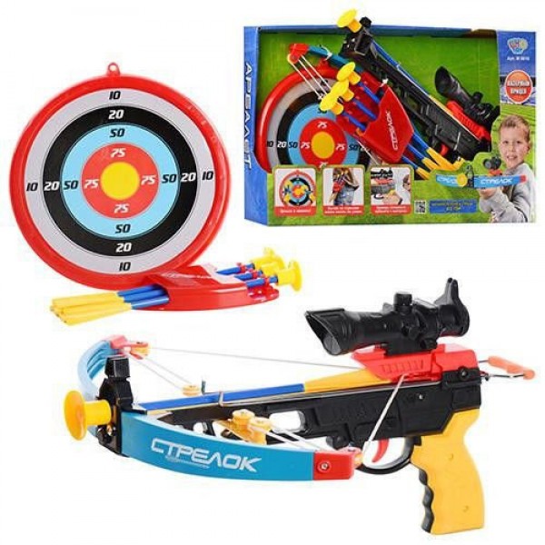 

Арбалет LimoToy с луком и мишенью M 0010 162931