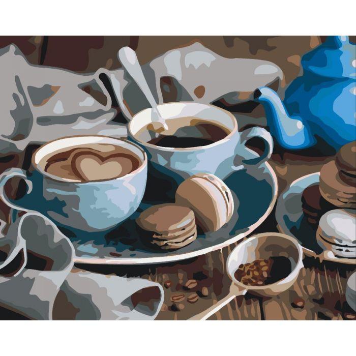 

Картина рисование по номерам Идейка Сладкое утро 40х50см KHO5521 набор для росписи краски, кисти, холст