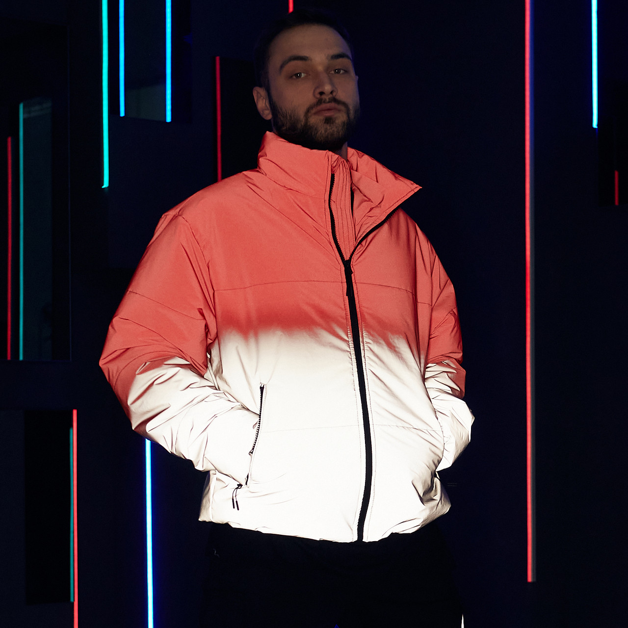 

Куртка демисезонная мужская Over Drive Yard красно-рефлективная, Куртка демисезонная мужская Over Drive Yard красно-рефлективная M