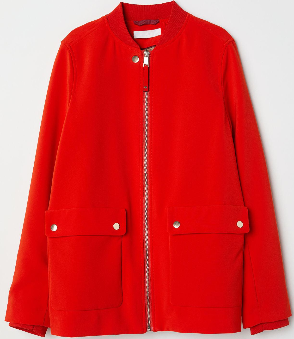 

Бомбер H&M 5849287-ACVF 32 Красный