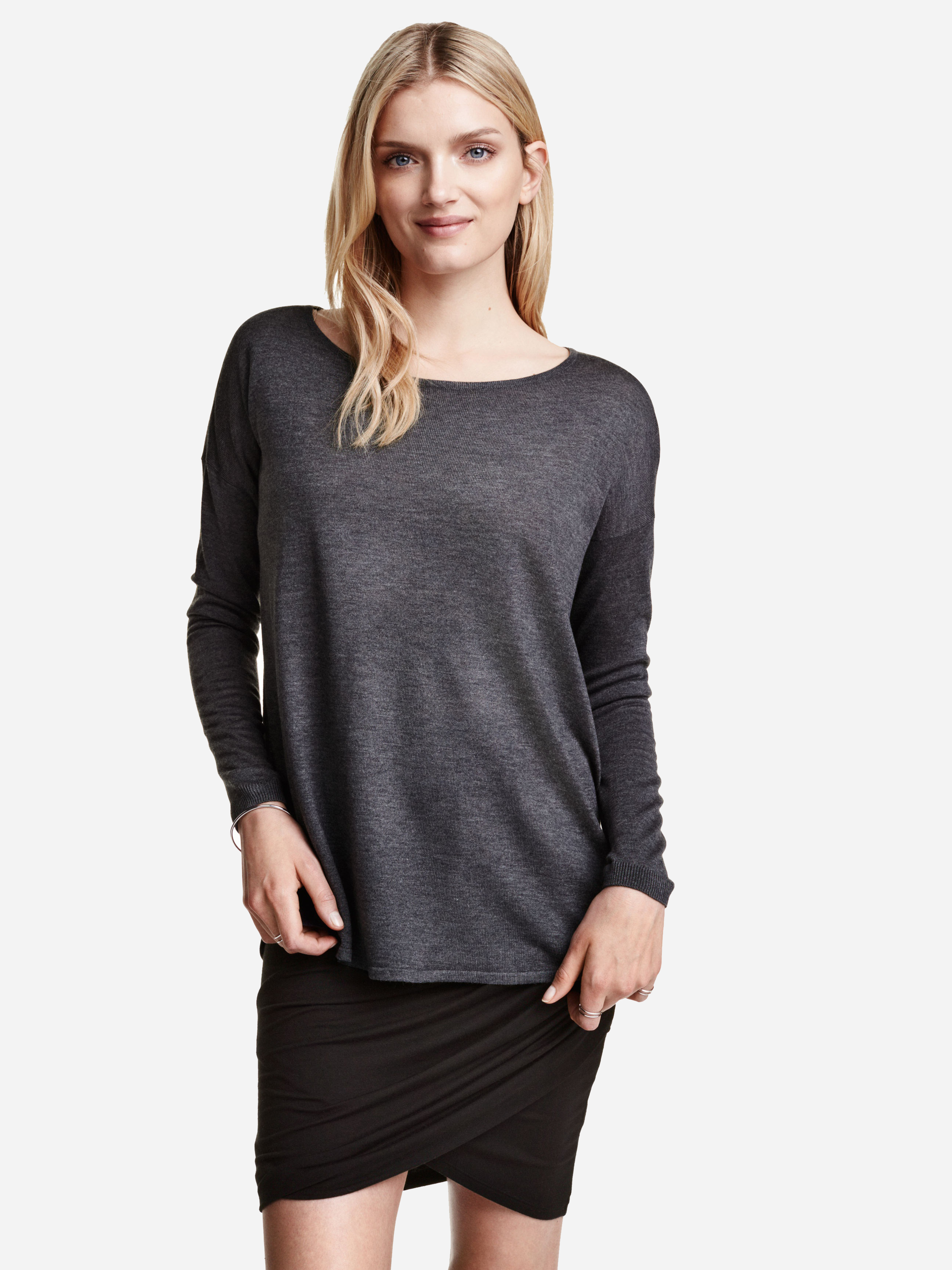 

Джемпер H&M 2172342-n S Серый