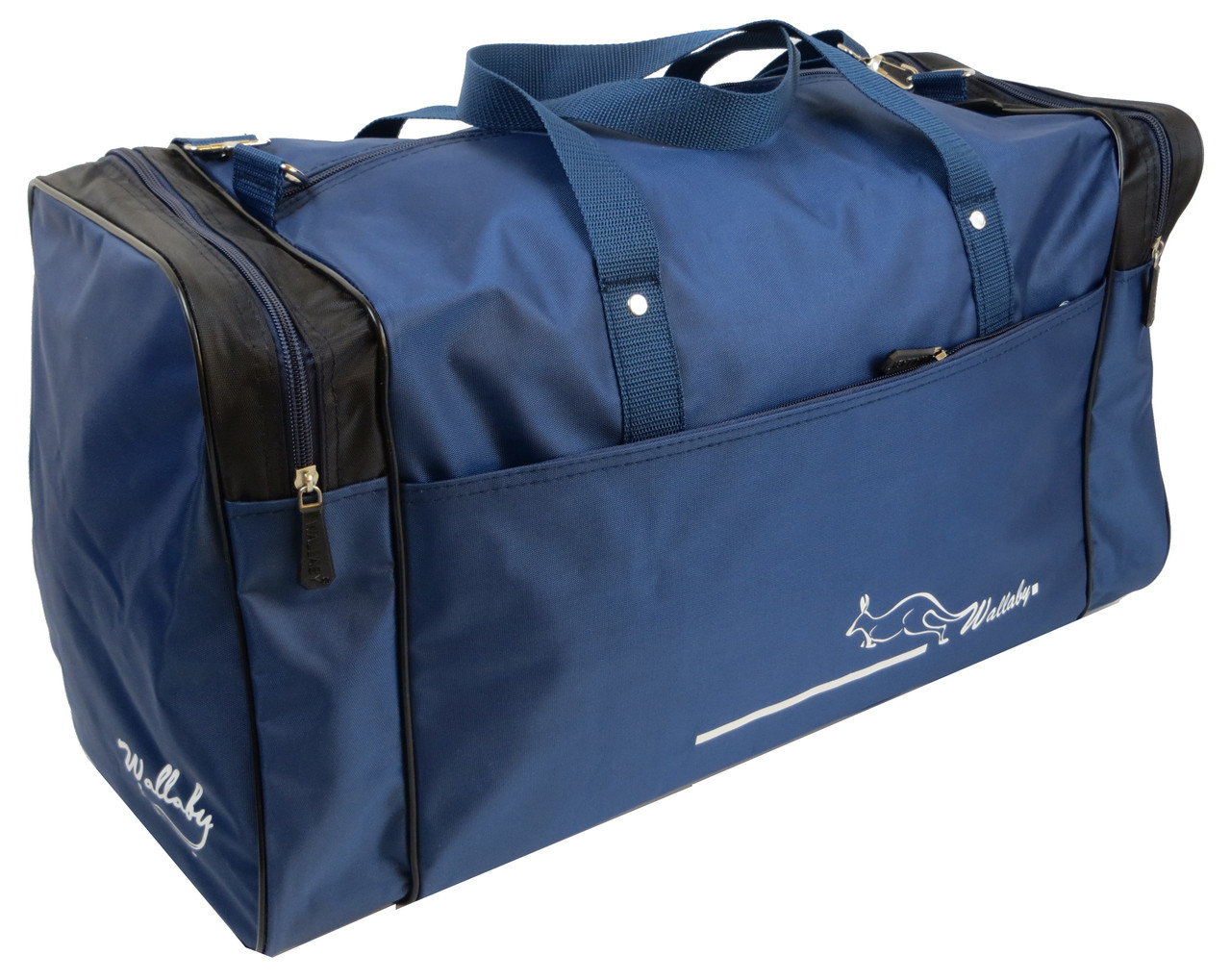 

Сумка дорожная 38 л Wallaby 340-4 синяя с черным