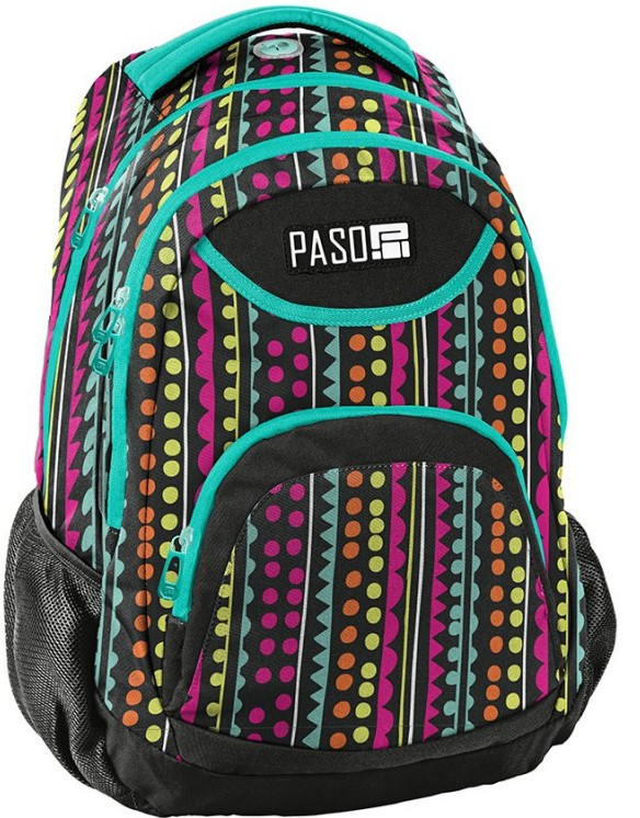 

Молодежный рюкзак PASO 22L Разноцветный (18-2708YO)