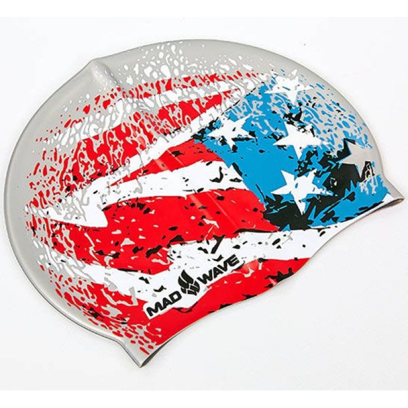 

Шапочка для плавания MadWave USA, код: M055303