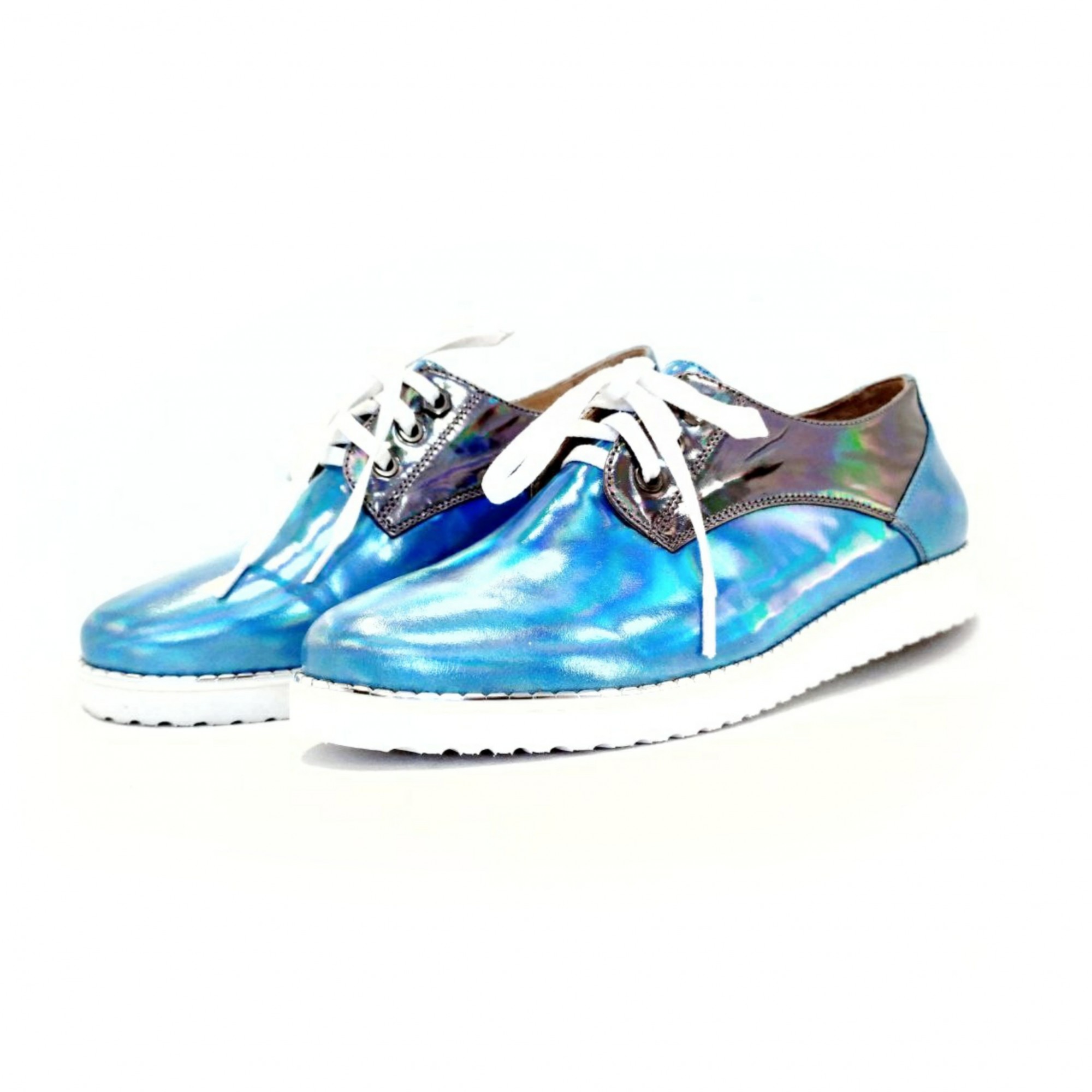 

Женские дерби Dostoevsky shoes Classic 38 (25,5 см) голубые (019)