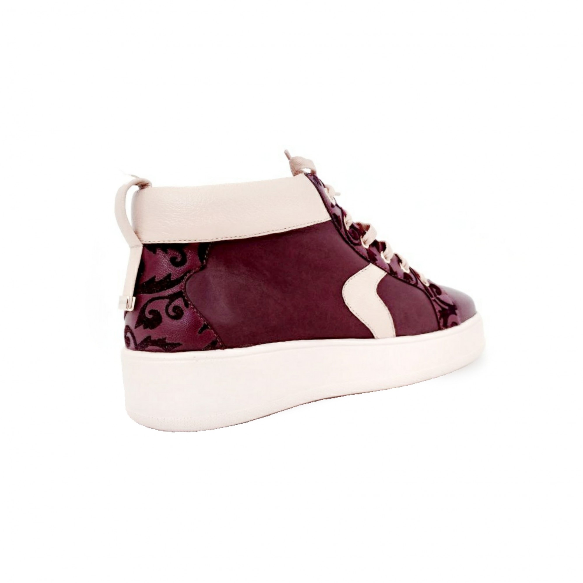 

Женские кеды Dostoevsky shoes Marsala 38 (25 см) бордового цвета (096)