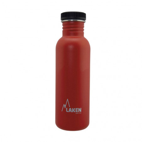 

Фляга Laken Basic Steel Plain Bottle 1L Red