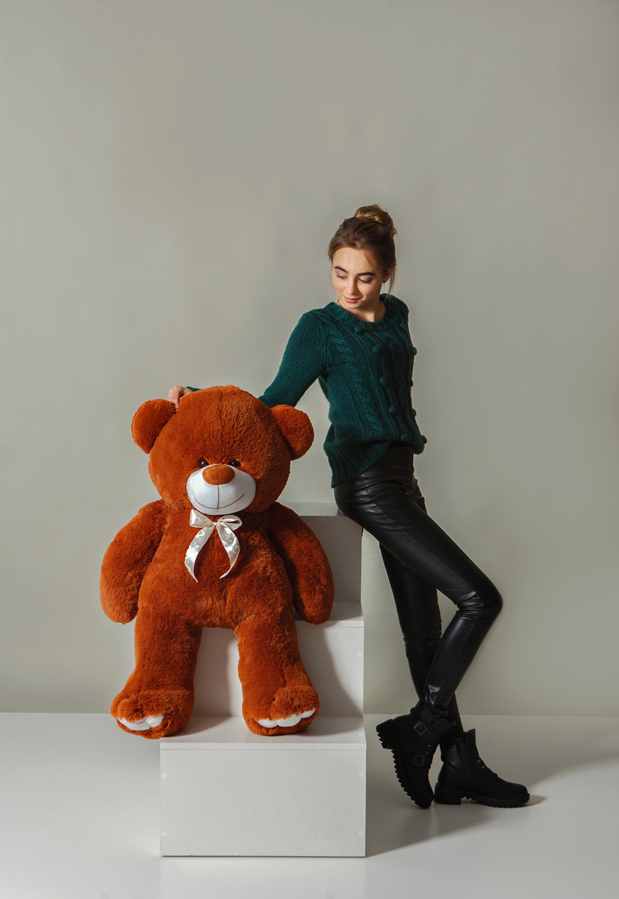 

Плюшевый мишка Teddy Boom Веня 110 см Коричневый