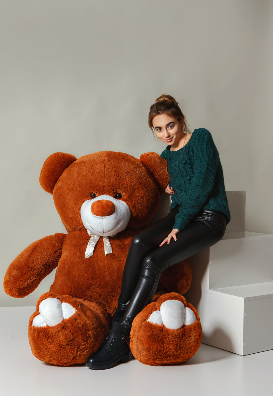 

Плюшевый мишка Teddy Boom Веня 200 см Коричневый
