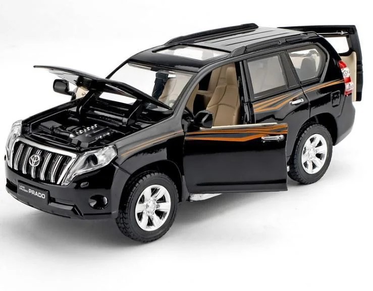

Коллекционная машинка АвтоСвіт Toyota Land Cruiser Prado металлическая модель в масштабе 1:32