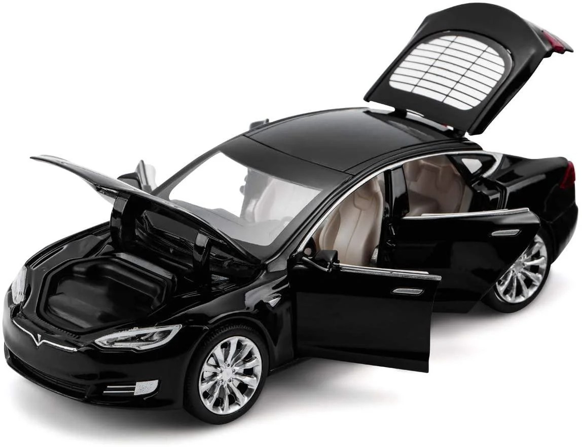 

Коллекционная машинка АвтоСвіт Tesla Model S металлическая модель в масштабе 1:32