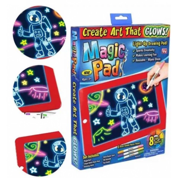 

Планшет для рисования Magic Pad 3D Рисуем светом S+n New