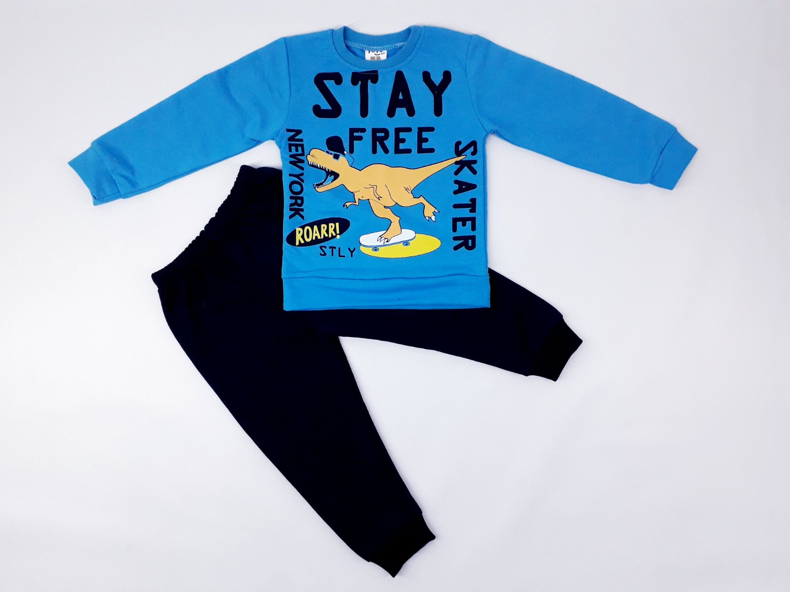 

Костюм (свитшот+штаны) Yoyo Kids 33315 98 см(р) голубой