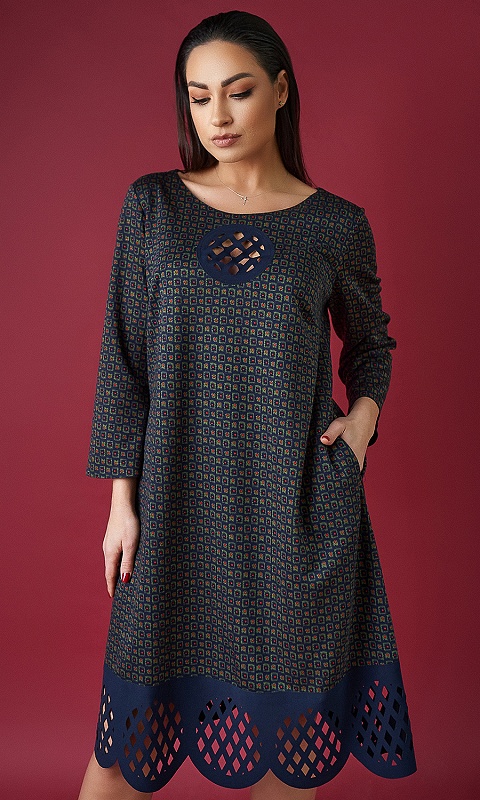 

Платье Likara 88273/2 50 чёрный