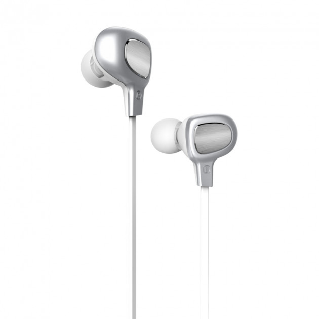 

Навушники Baseus B15 Seal Bluetooth Silver-White