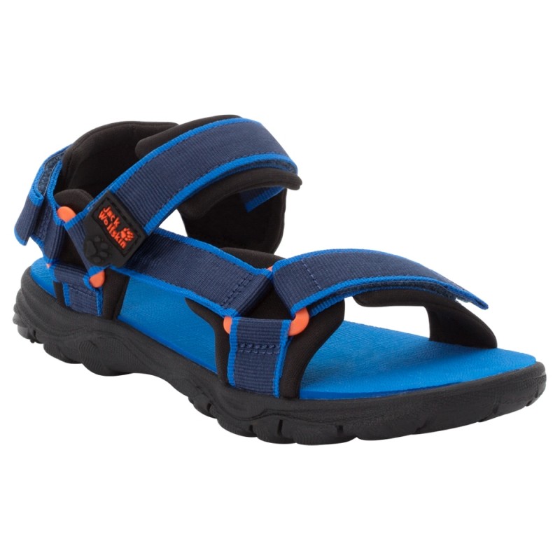 

Сандалии SEVEN SEAS 3 K Jack Wolfskin 4040061-1174 33 Голубой Оранжевый Синий