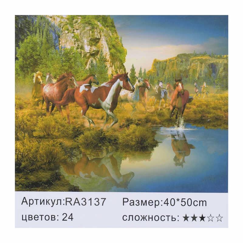

Картина по номерам RA 3137 "Малювання по номеру" 40х50см