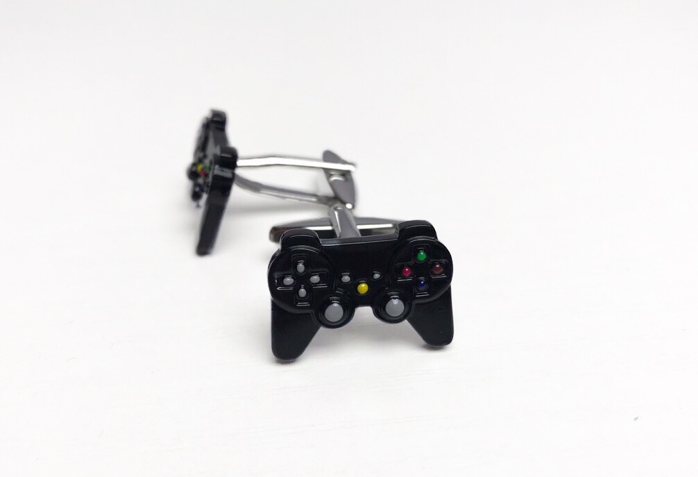 

Запонки Джойстики Joysticks 21 x 15 мм Черные (ЗН1)